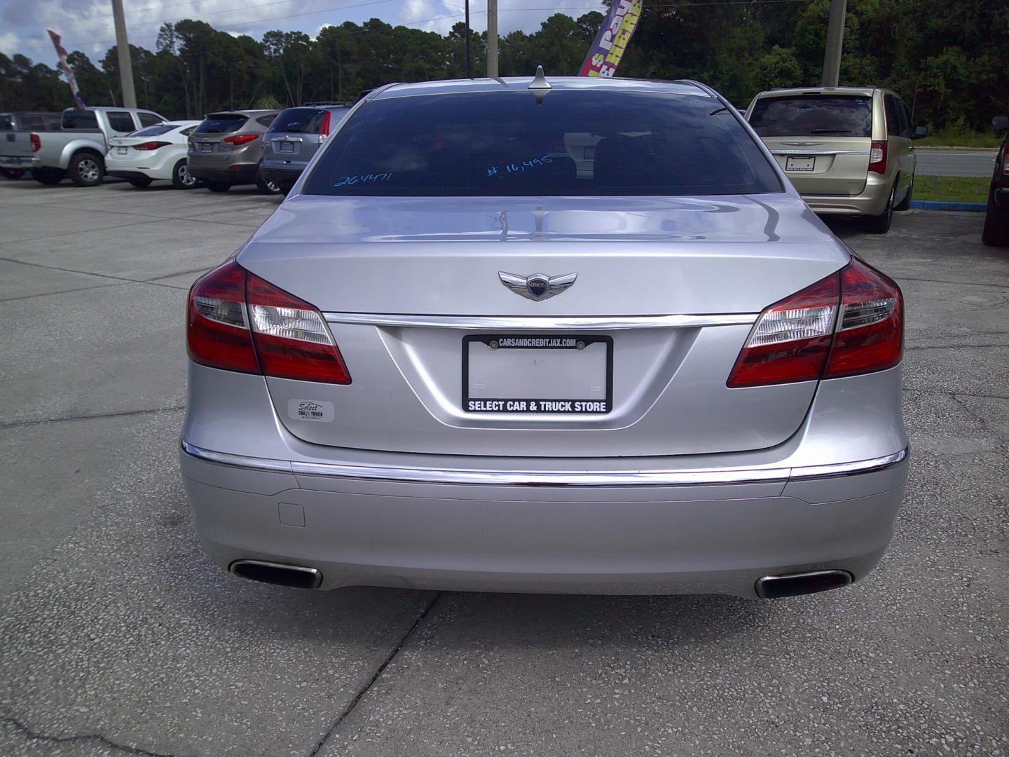 2014 SILVER HYUNDAI GENESIS BASE (KMHGC4DD0EU) , located at 390 Hansen Avenue, Orange Park, FL, 32065, (904) 276-7933, 30.130497, -81.787529 - Photo#3